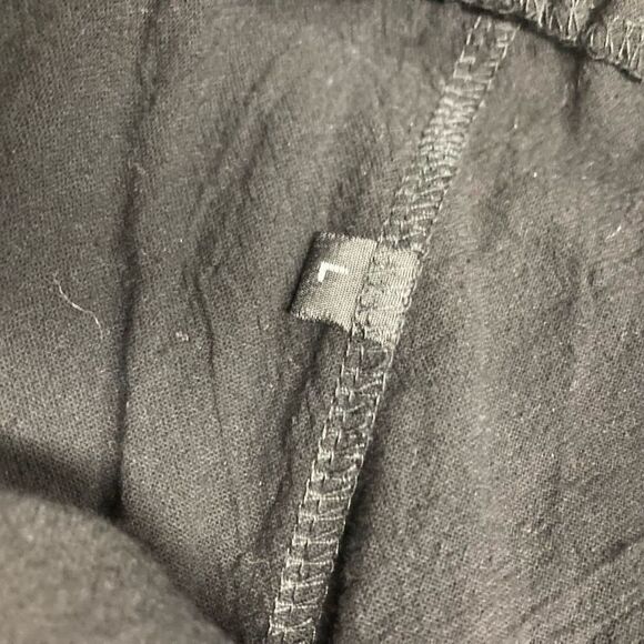 Palazzo Side Split Pants Black Size Large‎ - Picture 7 of 8